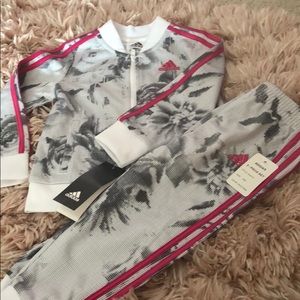 Never worn Adidas baby track suit